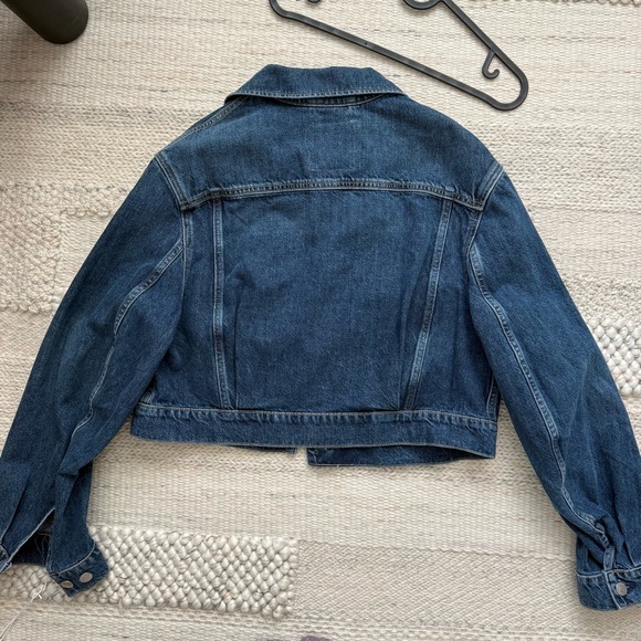 COS Cropped Denim Jacket 6 NWT - Picture 9 of 16
